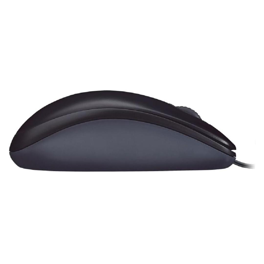 Logitech Wired Mouse M90 - Grey in Qatar Logitech Wired Mouse M90 - Grey in Qatar
